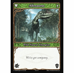 EPIC Tcg Time Wars Alasaurus Single Card