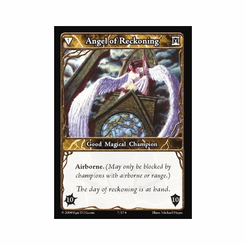EPIC Tcg Time Wars Angel of Reckoning Single Card