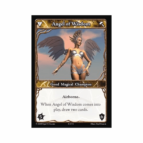 EPIC Tcg Time Wars Angel of Wisdom Single Card