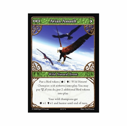 EPIC Tcg Time Wars Avian Assault Single Card