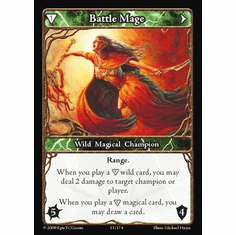 EPIC Tcg Time Wars Battle Mage Single Card