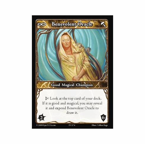 EPIC Tcg Time Wars Benevolent Oracle Single Card