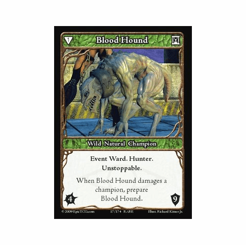 EPIC Tcg Time Wars Blood Hound Single Card
