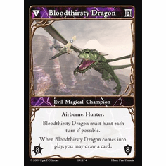 EPIC Tcg Time Wars Bloodthirsty Dragon Single Card