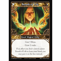 EPIC Tcg Time Wars Breath of Life Single Card