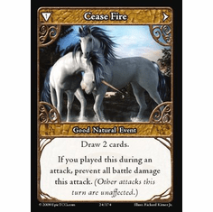 EPIC Tcg Time Wars Cease Fire Single Card