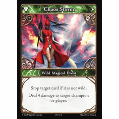 EPIC Tcg Time Wars Chaos Storm Single Card