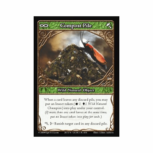 EPIC Tcg Time Wars Compost Pile Single Card