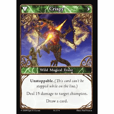 EPIC Tcg Time Wars Crispy Single Card