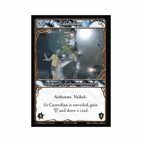 EPIC Tcg Time Wars Custodian Single Card