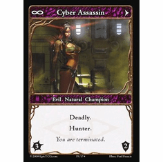 EPIC Tcg Time Wars Cyber Assassin Single Card