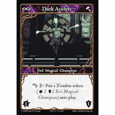 EPIC Tcg Time Wars Dark Acolyte Single Card