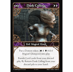 EPIC Tcg Time Wars Dark Calling Single Card