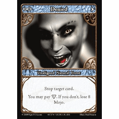 EPIC Tcg Time Wars Denied Single Card