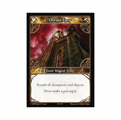 EPIC Tcg Time Wars Divine Fury Single Card