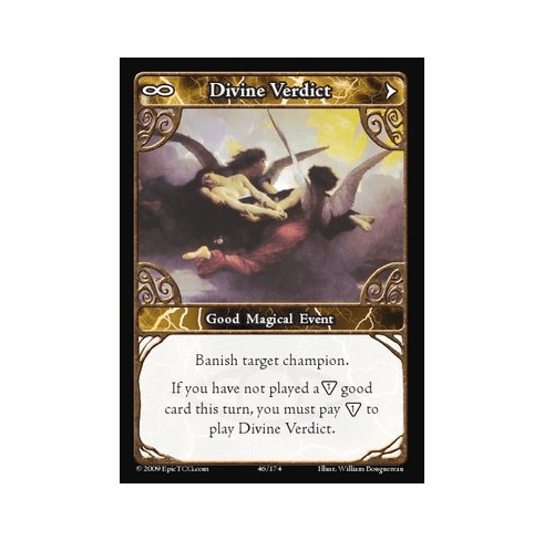 EPIC Tcg Time Wars Divine Verdict Single Card