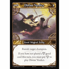 EPIC Tcg Time Wars Divine Verdict Single Card