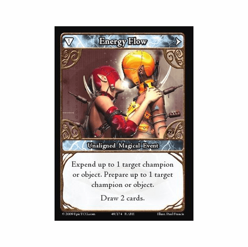 EPIC Tcg Time Wars Energy Flow Single Card