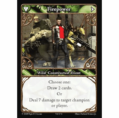 EPIC Tcg Time Wars Firepower Single Card