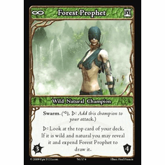 EPIC Tcg Time Wars Forest Prophet Single Card