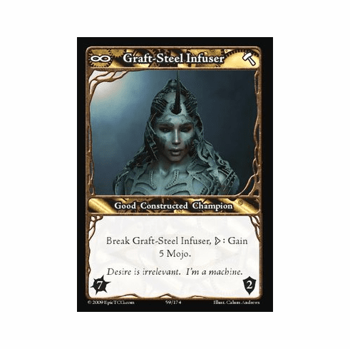 EPIC Tcg Time Wars Graft-Steel Infuser Single Card