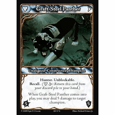 EPIC Tcg Time Wars Graft-Steel Panther Single Card