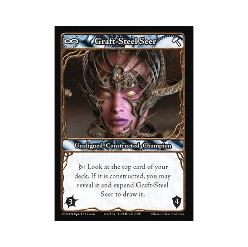 EPIC Tcg Time Wars Graft-Steel Seer Single Card