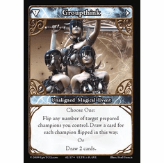 EPIC Tcg Time Wars Groupthink Single Card