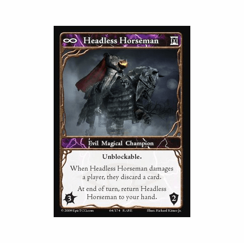 EPIC Tcg Time Wars Headless Horseman Single Card
