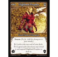 EPIC Tcg Time Wars Highland Prophet Single Card