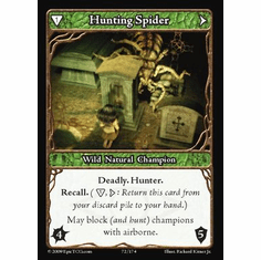 EPIC Tcg Time Wars Hunting Spider Single Card