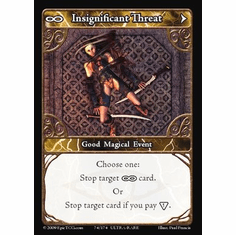 EPIC Tcg Time Wars Insignificant Threat Single Card