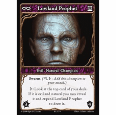 EPIC Tcg Time Wars Lowland Prophet Single Card