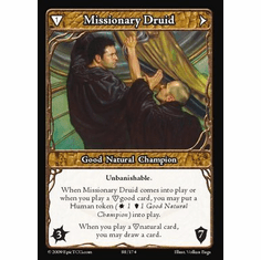 EPIC Tcg Time Wars Missionary Druid Single Card