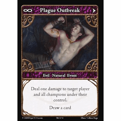 EPIC Tcg Time Wars Plague Outbreak Single Card