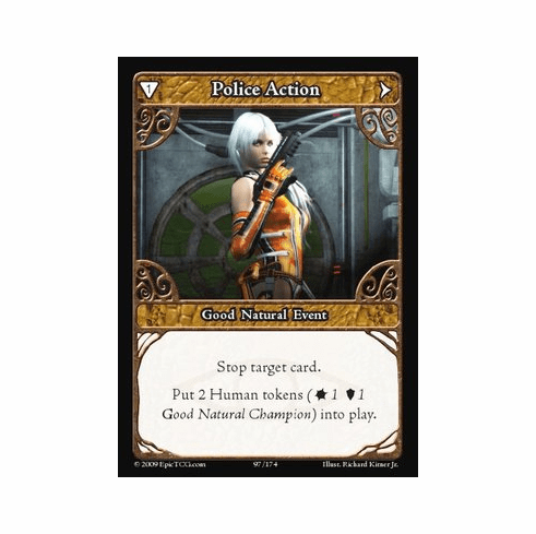 EPIC Tcg Time Wars Police Action Single Card