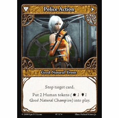 EPIC Tcg Time Wars Police Action Single Card