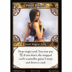 EPIC Tcg Time Wars Polite Refusal Single Card