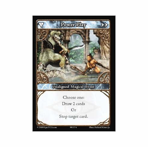 EPIC Tcg Time Wars Power Play Single Card