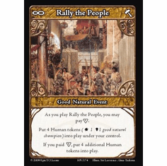 EPIC Tcg Time Wars Rally the People Single Card
