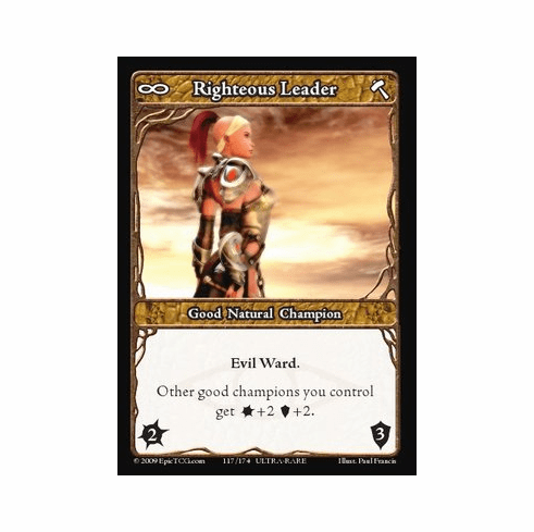 EPIC Tcg Time Wars Righteous Leader Single Card
