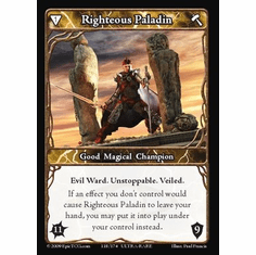 EPIC Tcg Time Wars Righteous Paladin Single Card