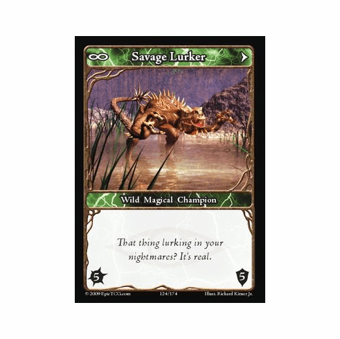 EPIC Tcg Time Wars Savage Lurker Single Card