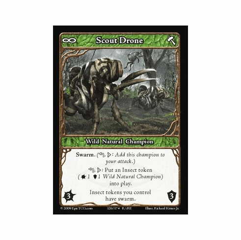 EPIC Tcg Time Wars Scout Drone Single Card