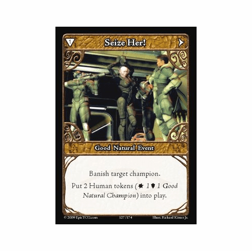 EPIC Tcg Time Wars Seize Her! Single Card