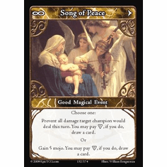 EPIC Tcg Time Wars Song of Peace Single Card