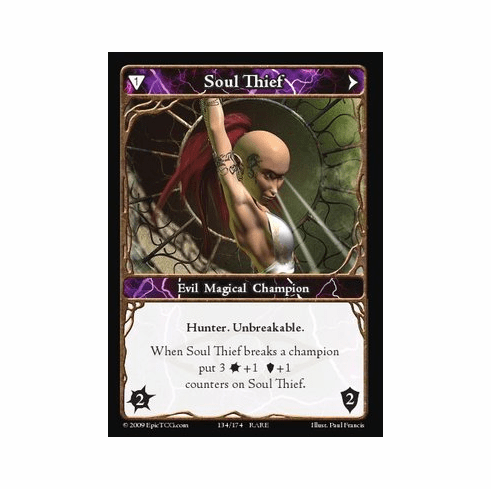 EPIC Tcg Time Wars Soul Thief Single Card