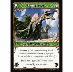 EPIC Tcg Time Wars Spinosaurus Single Card