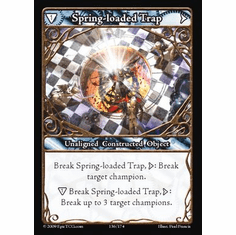 EPIC Tcg Time Wars Spring-Loaded Trap Single Card