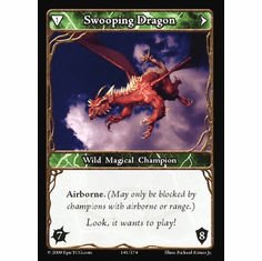 EPIC Tcg Time Wars Swooping Dragon Single Card